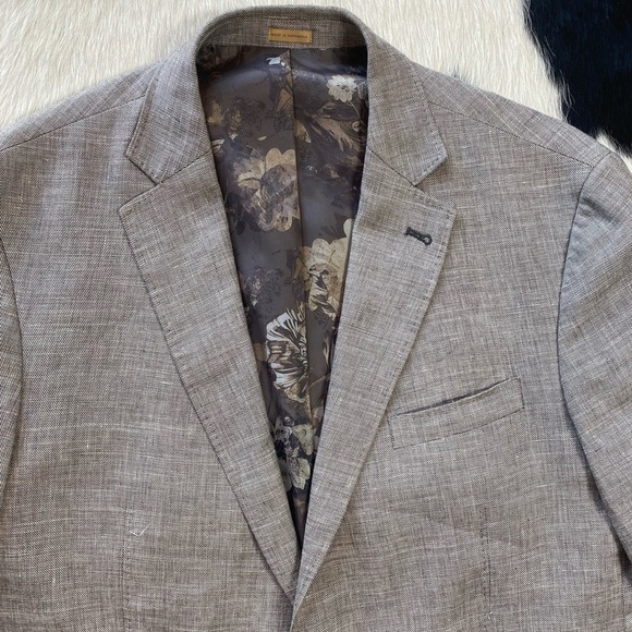 Joseph Abboud Nova Fides Sport Coat linen blend - Picture 8 of 14